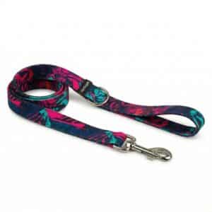 Correa martingale Miami Vice a juego con collar para galgo y podenco