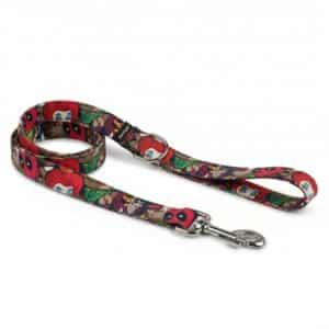 Correa martingale Villanos Fantasy a juego con collar para galgo y podenco