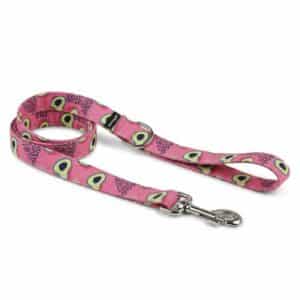 Correa Artesanal para Galgos y Podencos – Aguacate Rosa