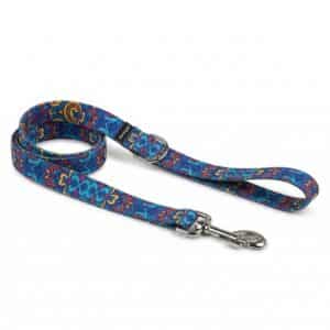Correa martingale Luz Mandala a juego con collar para galgo y podenco