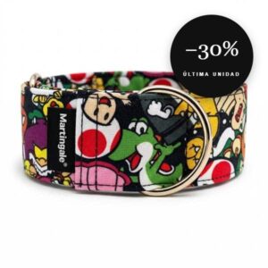 Collar martingale antiescape Arcade Retro para galgo en oferta al 30% de descuento, última unidad