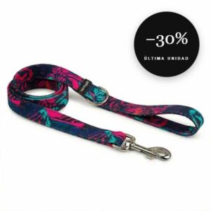 Correa artesanal Miami Retro para galgo en oferta al 30% de descuento, última unidad